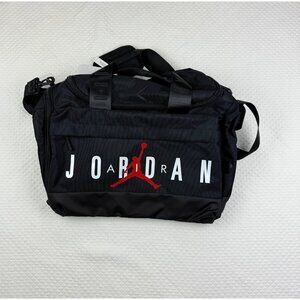 Nike Retro Air Jordan Velocity Duffle Bag Shoe Garage Gym Black/Red  SM0920-023